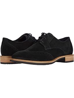 ladies suede oxford shoes